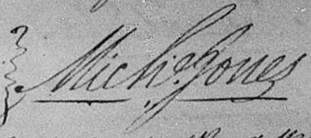 A close-up of a signature

Description automatically generated