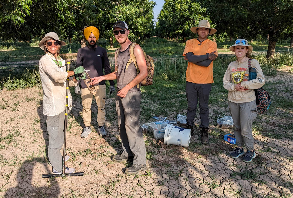 Collecting critical zone cores